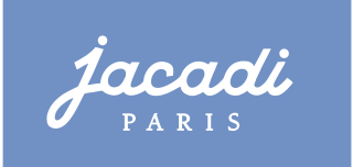 Ein blau-weißes Logo für Jacadi Paris