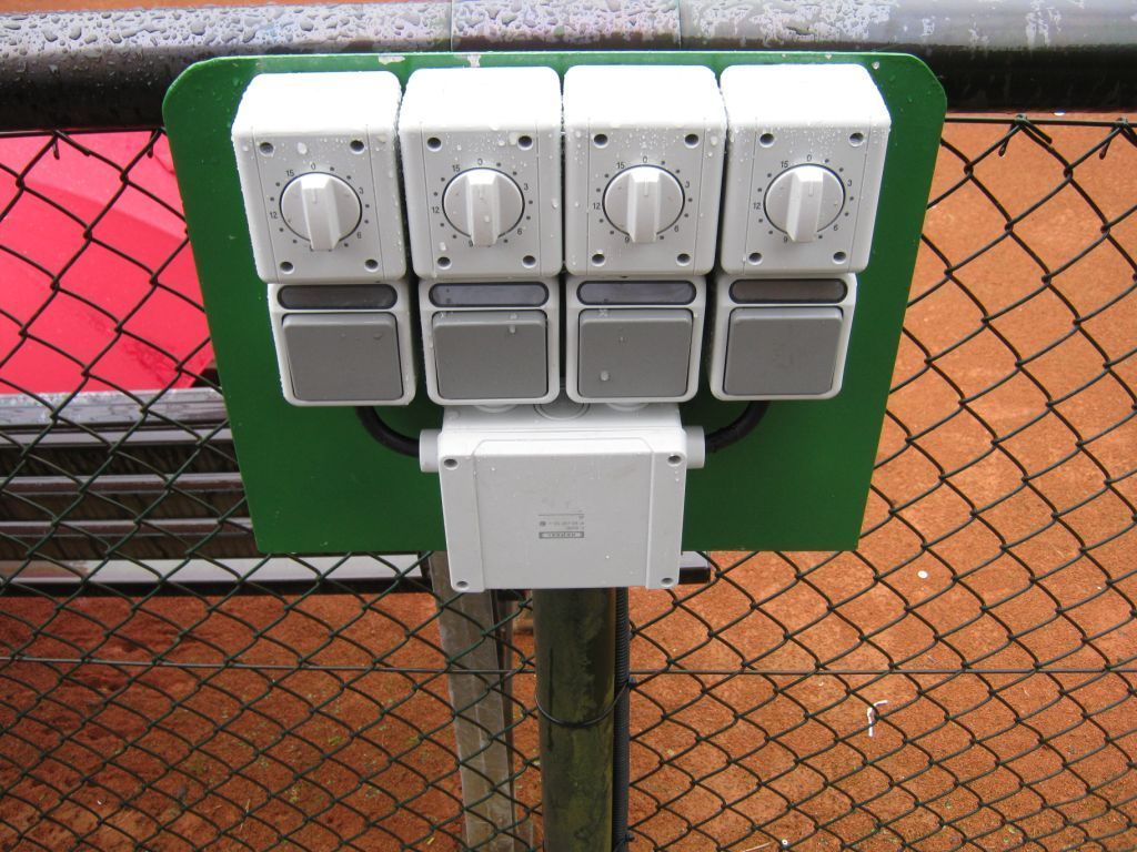 Schaltkasten einer Elektroinstallation