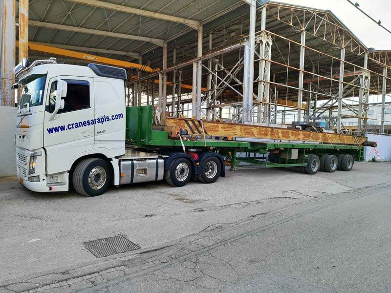 Ειδικές Μεταφορές Cranes Arapis στον Πειραιά