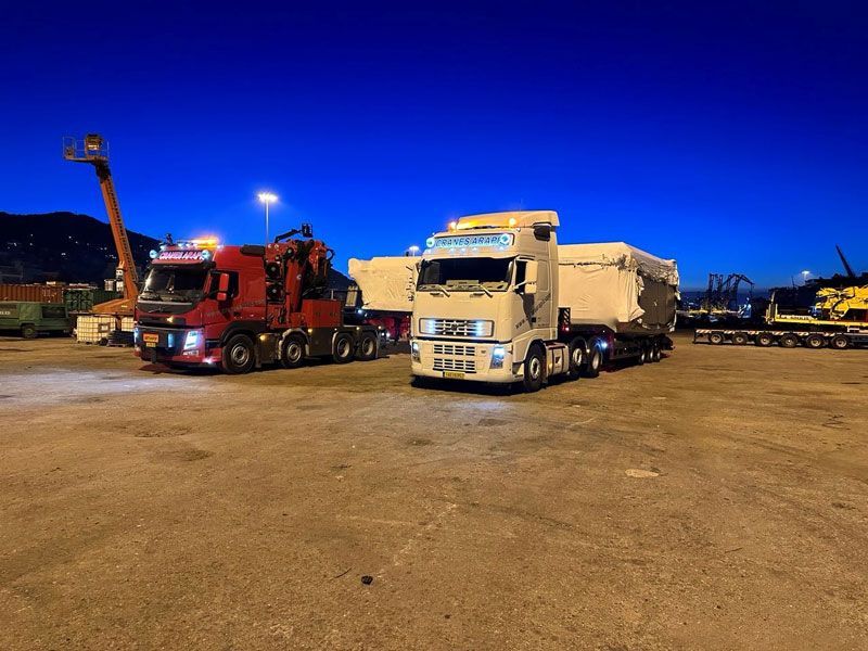 Ειδικές Μεταφορές Cranes Arapis στον Πειραιά