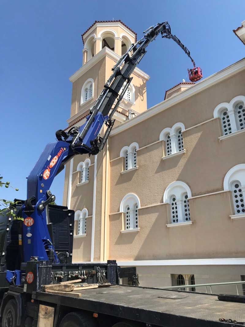 Lifting Baskets Cranes Arapis