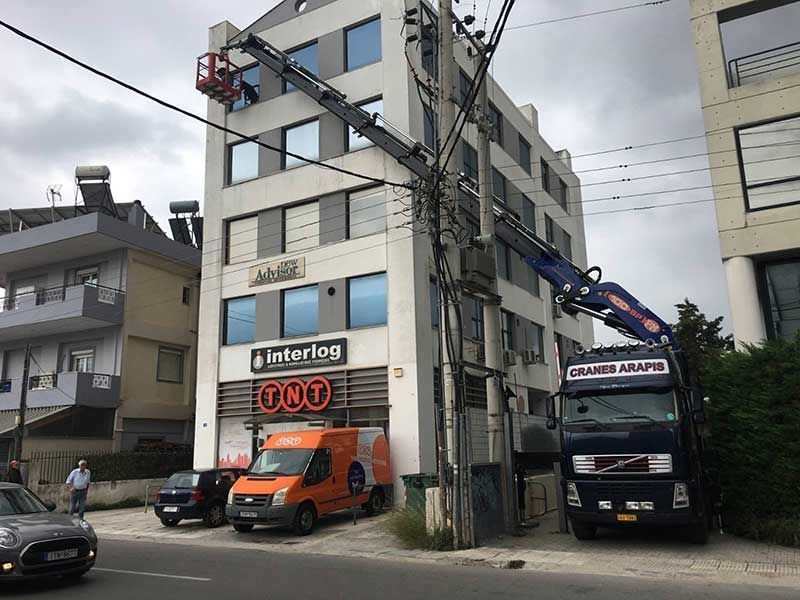 Lifting Baskets Cranes Arapis