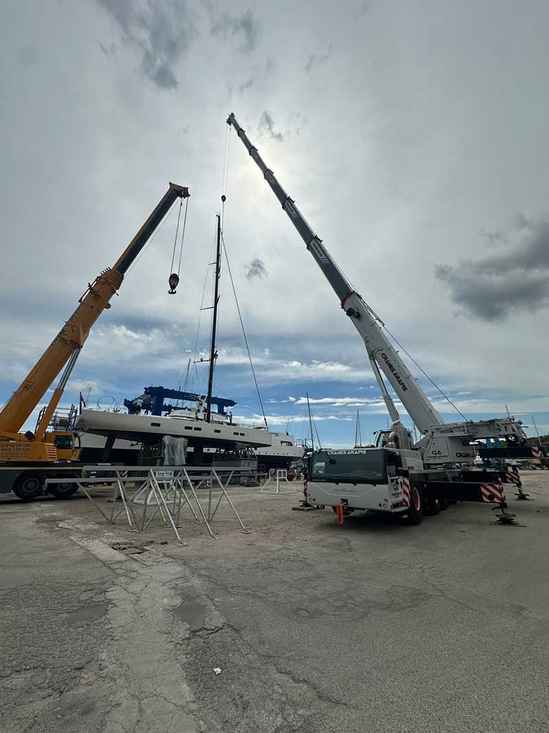 Cranes Arapis Τηλεσκοπικοί γερανοί