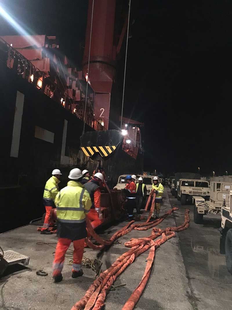 Stevedoring Cranes Arapis