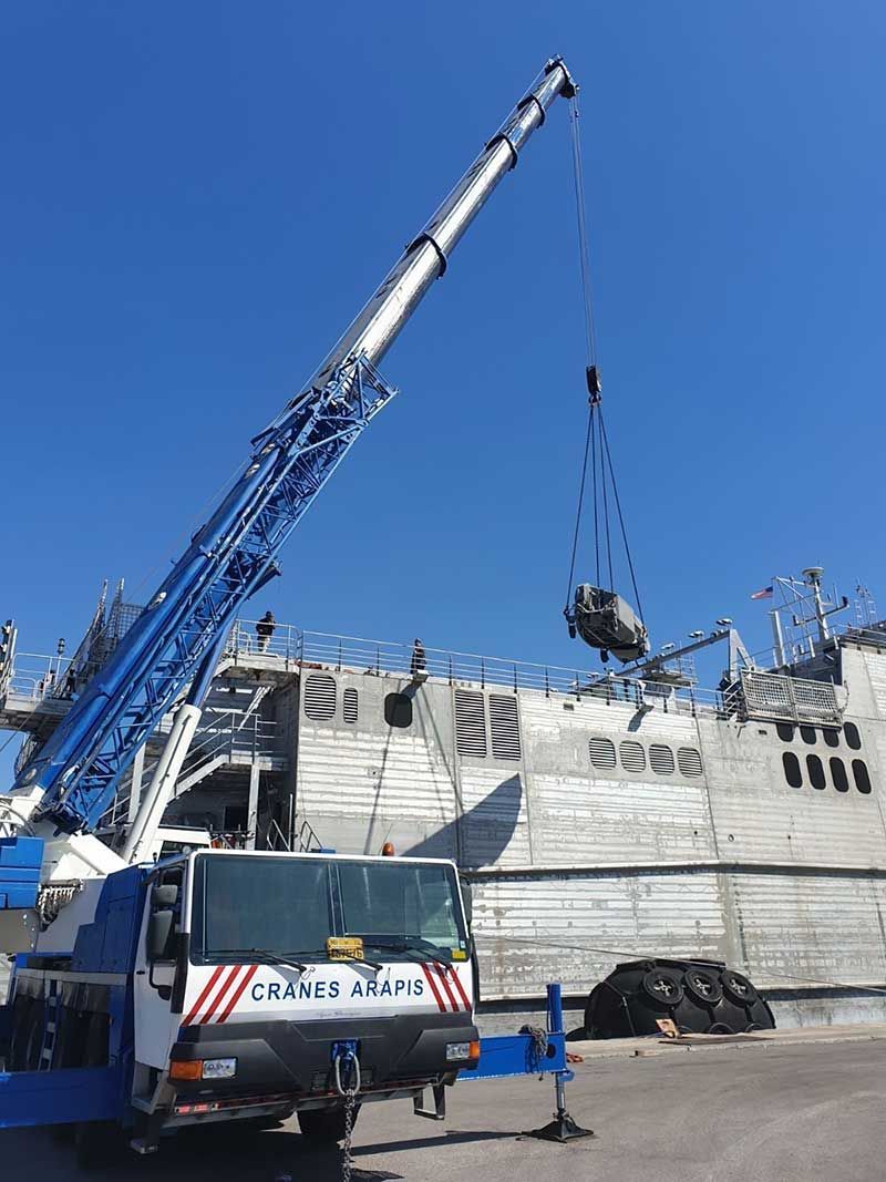 Stevedoring Cranes Arapis