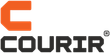 Le logo de Courir, avec un &laquo; C &raquo; orange au-dessus du mot &laquo; COURIR &raquo; en caract&egrave;res gras noirs.
