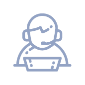 Pictogramme d'une personne portant un casque audio.