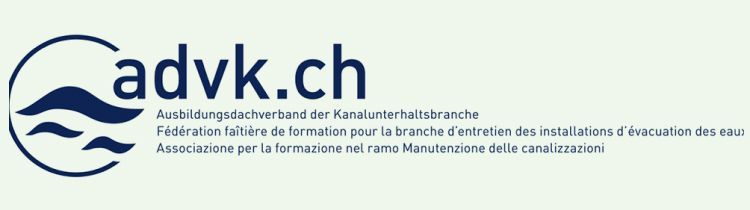 Auf weissem Hintergrund ist ein Logo für advk.ch abgebildet