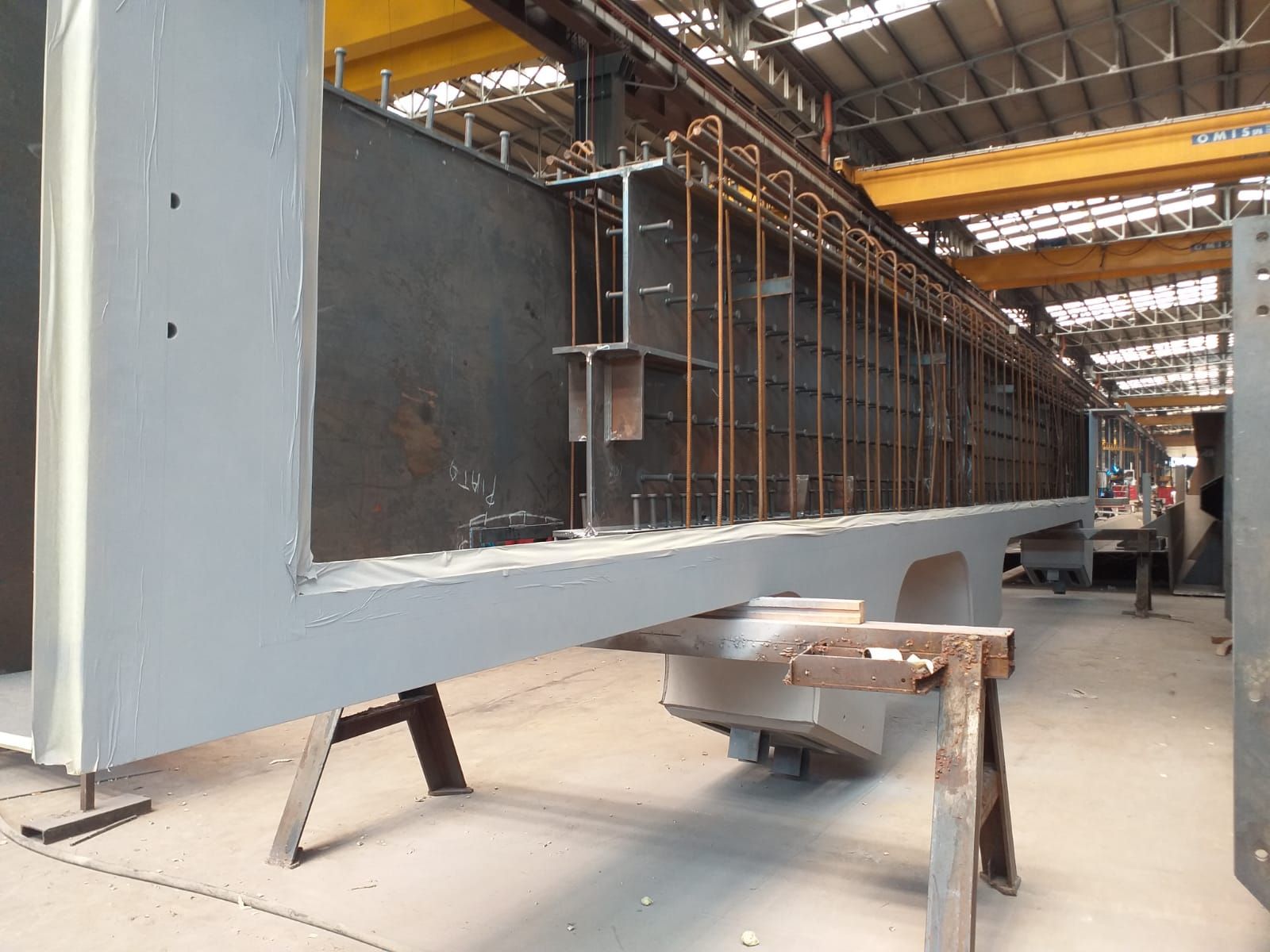 Chantier de construction du siège de VINCI à Nanterre 1