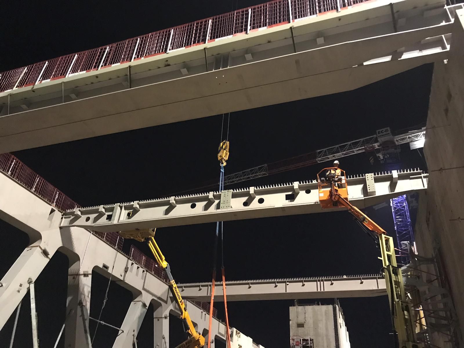 Chantier de construction du siège de VINCI à Nanterre 5