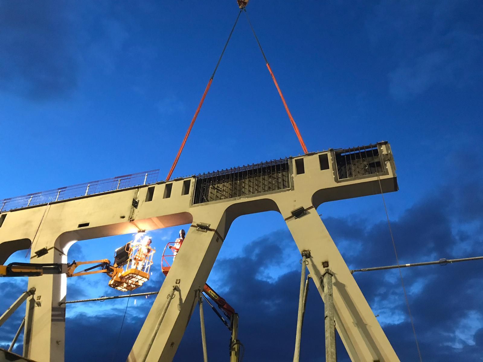 Chantier de construction du siège de VINCI à Nanterre 4