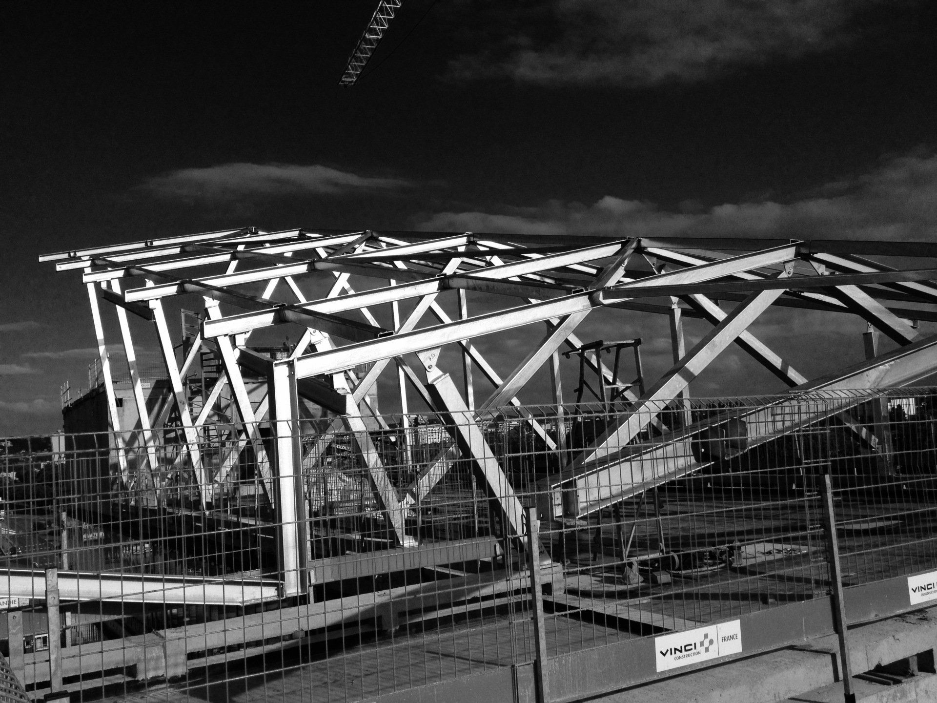 Suivi de chantier du Hangar 108 à ROUEN 3