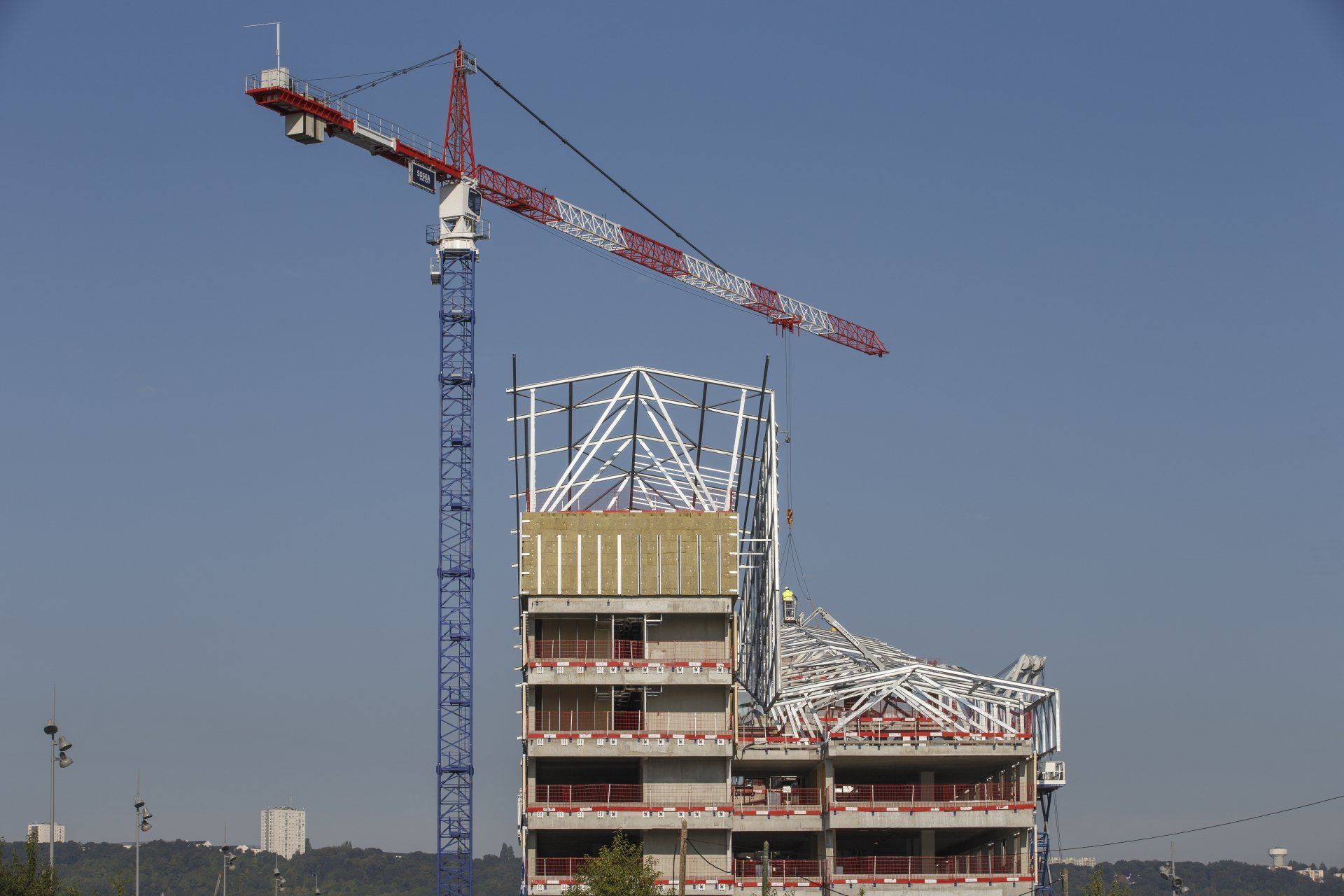Suivi de chantier du Hangar 108 à ROUEN 5