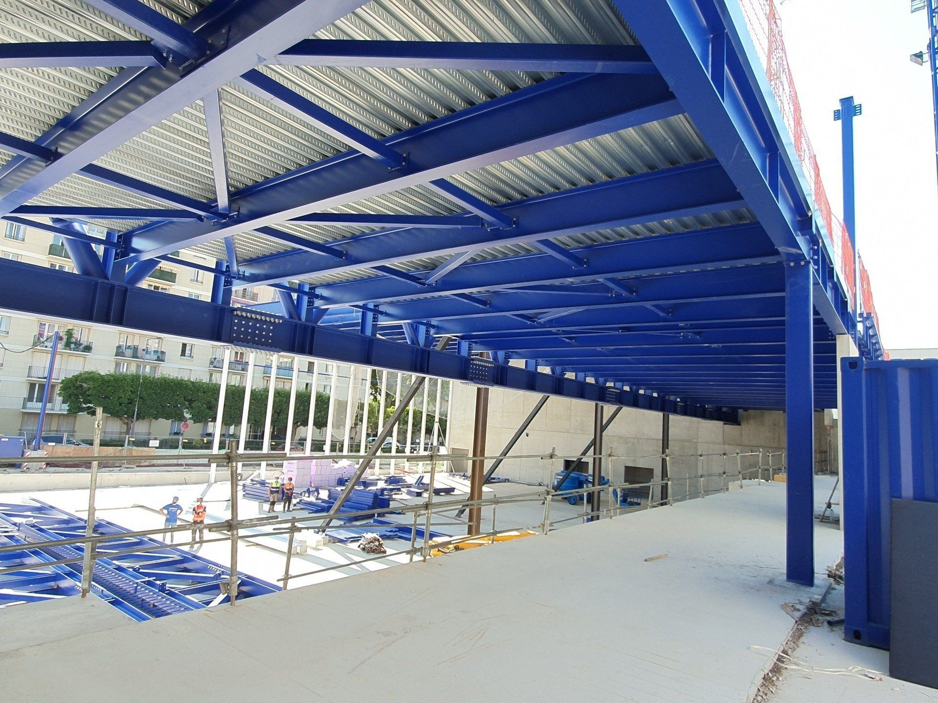 Construction d'un centre sportif à Issy-les-Moulineaux 1