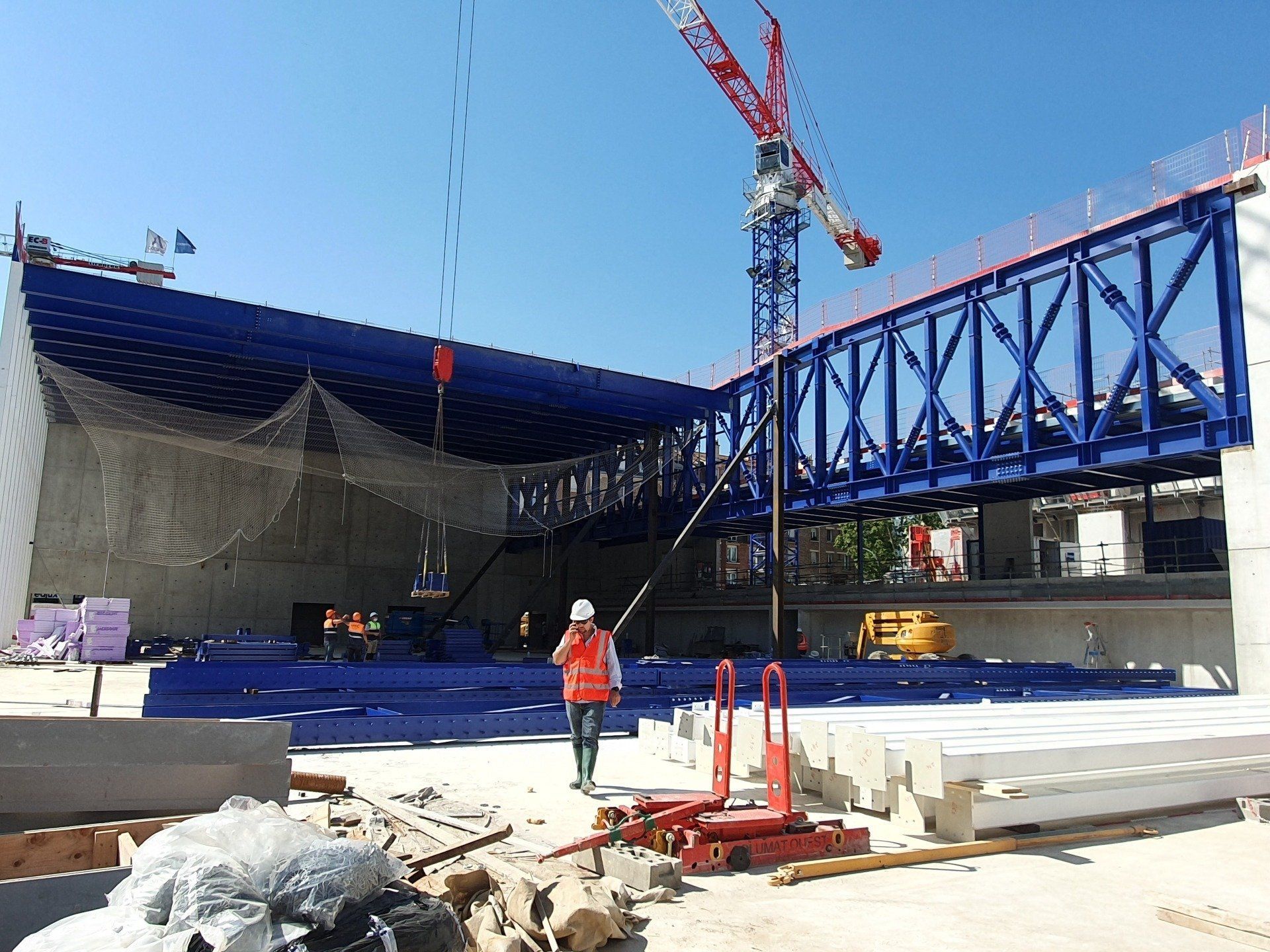 Construction d'un centre sportif à Issy-les-Moulineaux 3