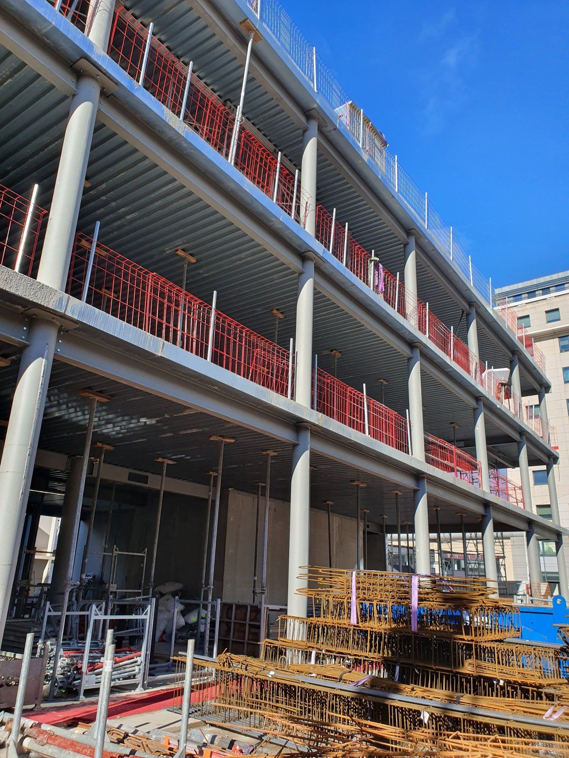 Construction d'un immeuble de bureaux à Lyon 6