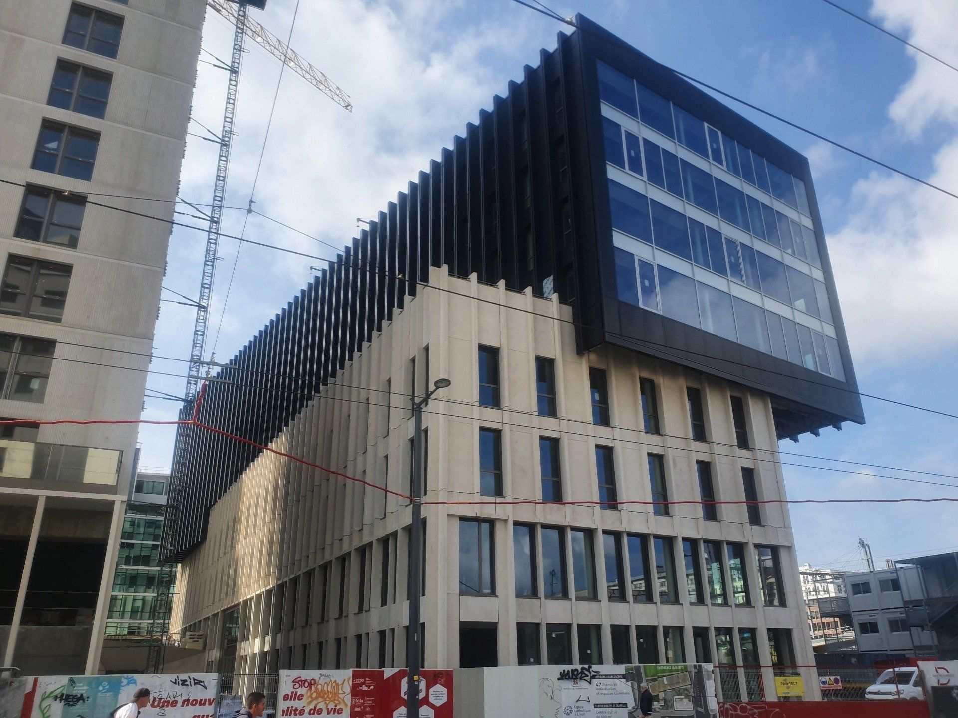 Construction d'un immeuble de bureaux à Lyon 2