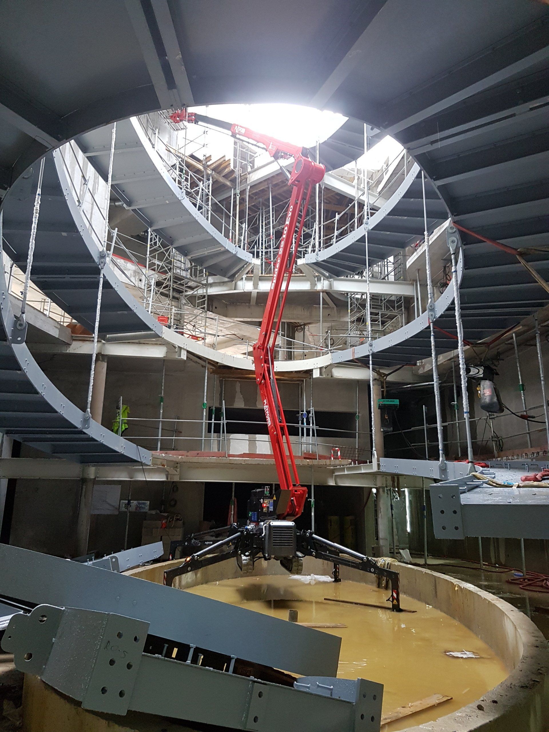 Construction d'un immeuble de bureaux Porte de Clichy 6