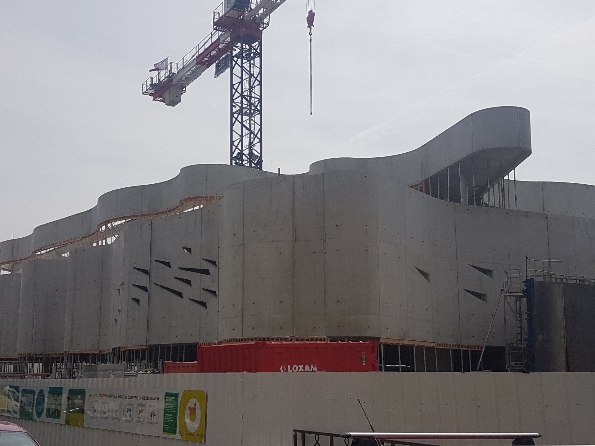 Construction d'un immeuble de bureaux Porte de Clichy 13