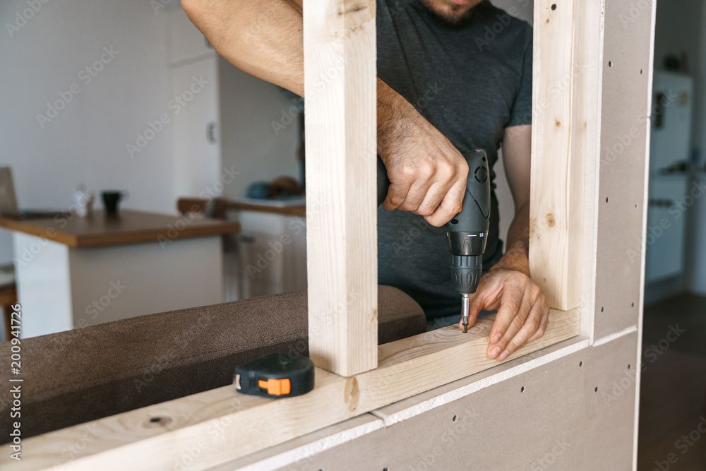 construction de meubles bois