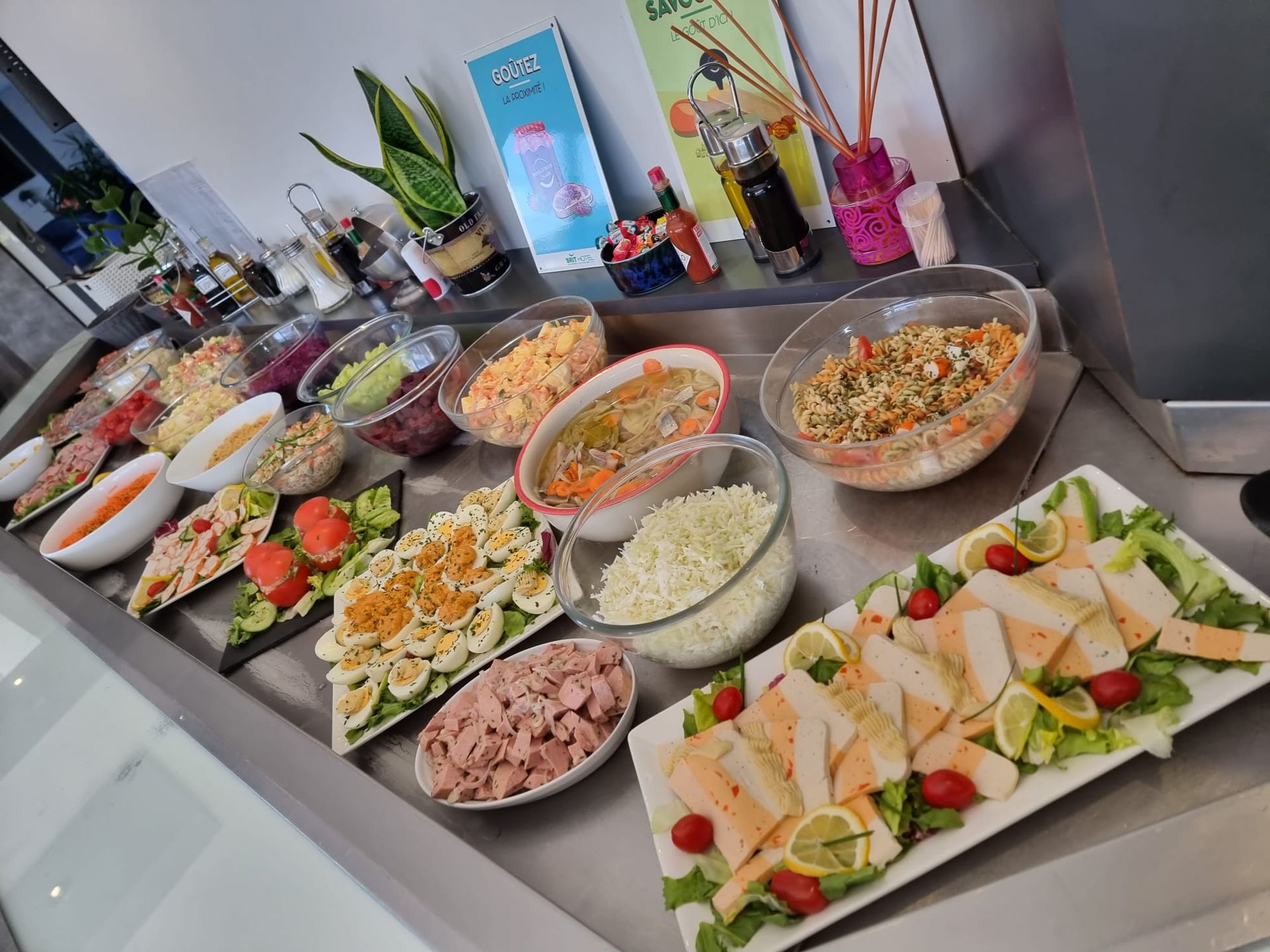 Entrées restaurant La Bonne Étape