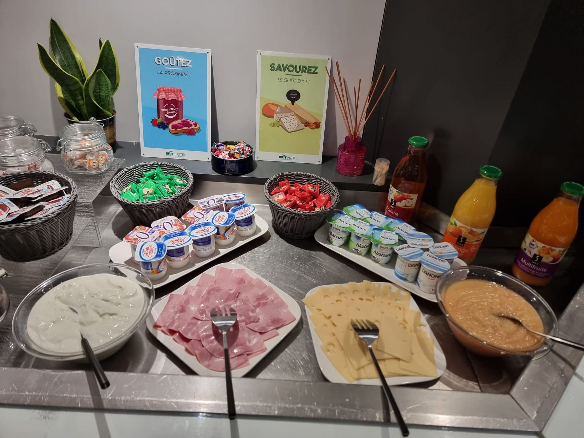 Petit déjeuner salé ou sucré