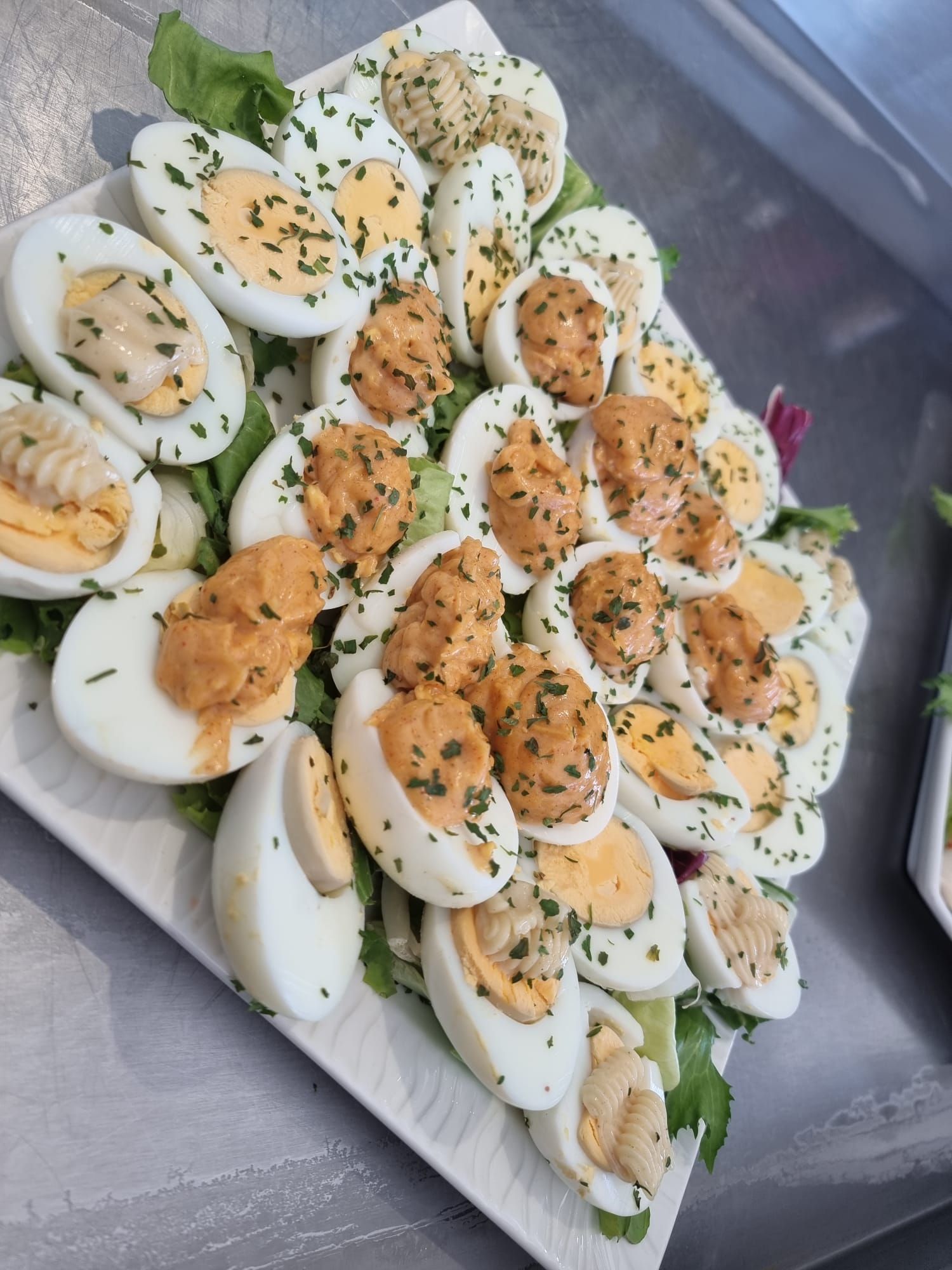 Oeufs durs à la mayonnaise