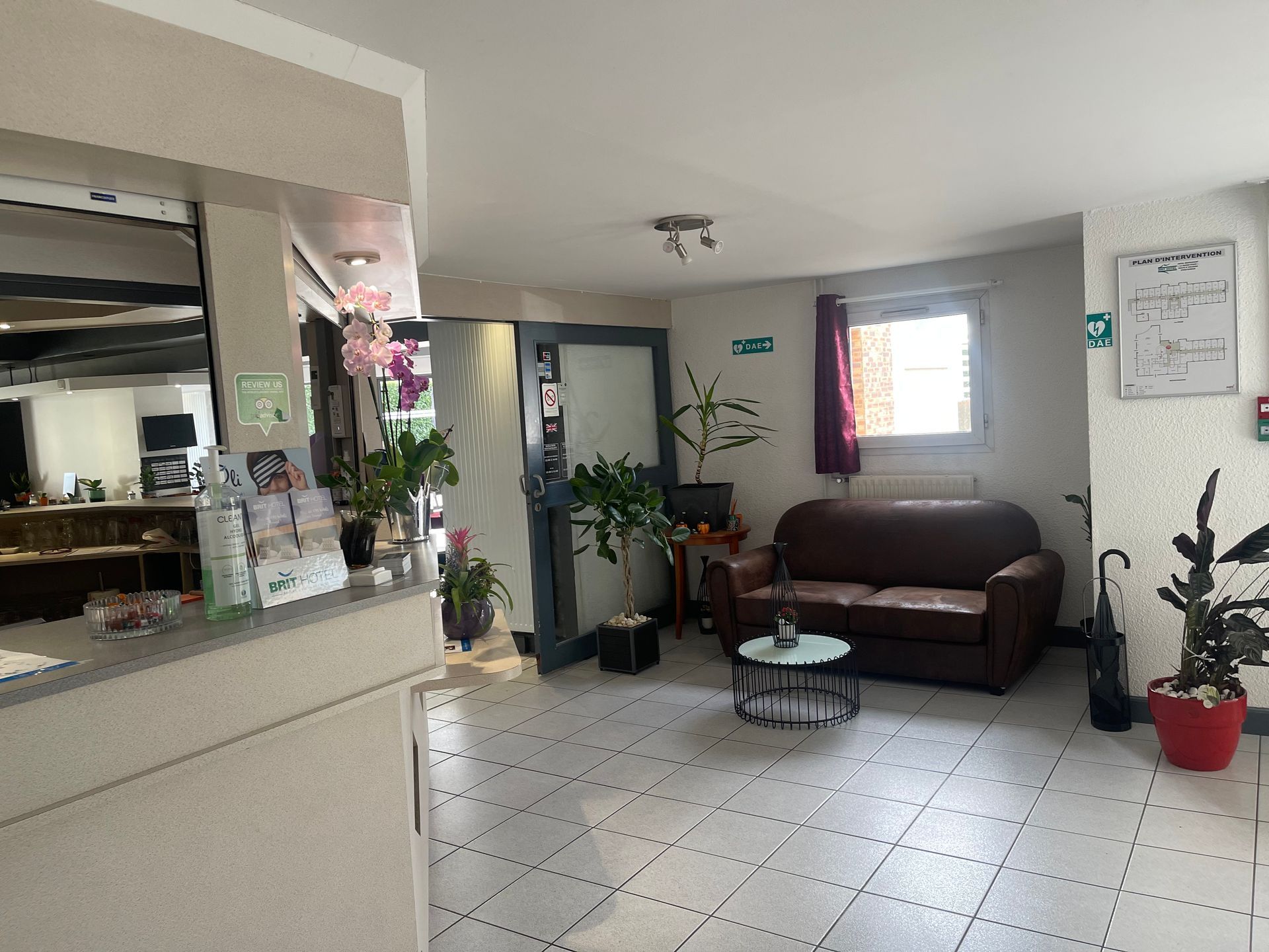 Réception La Bonne Étape