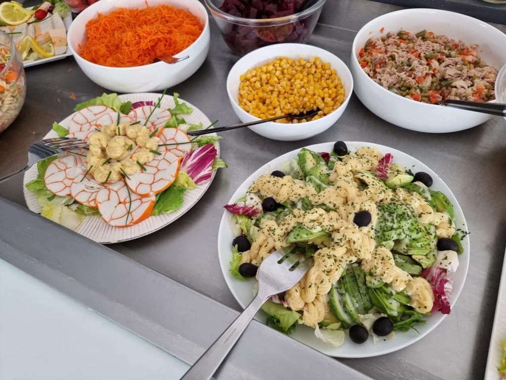 Buffet d'entrées variées