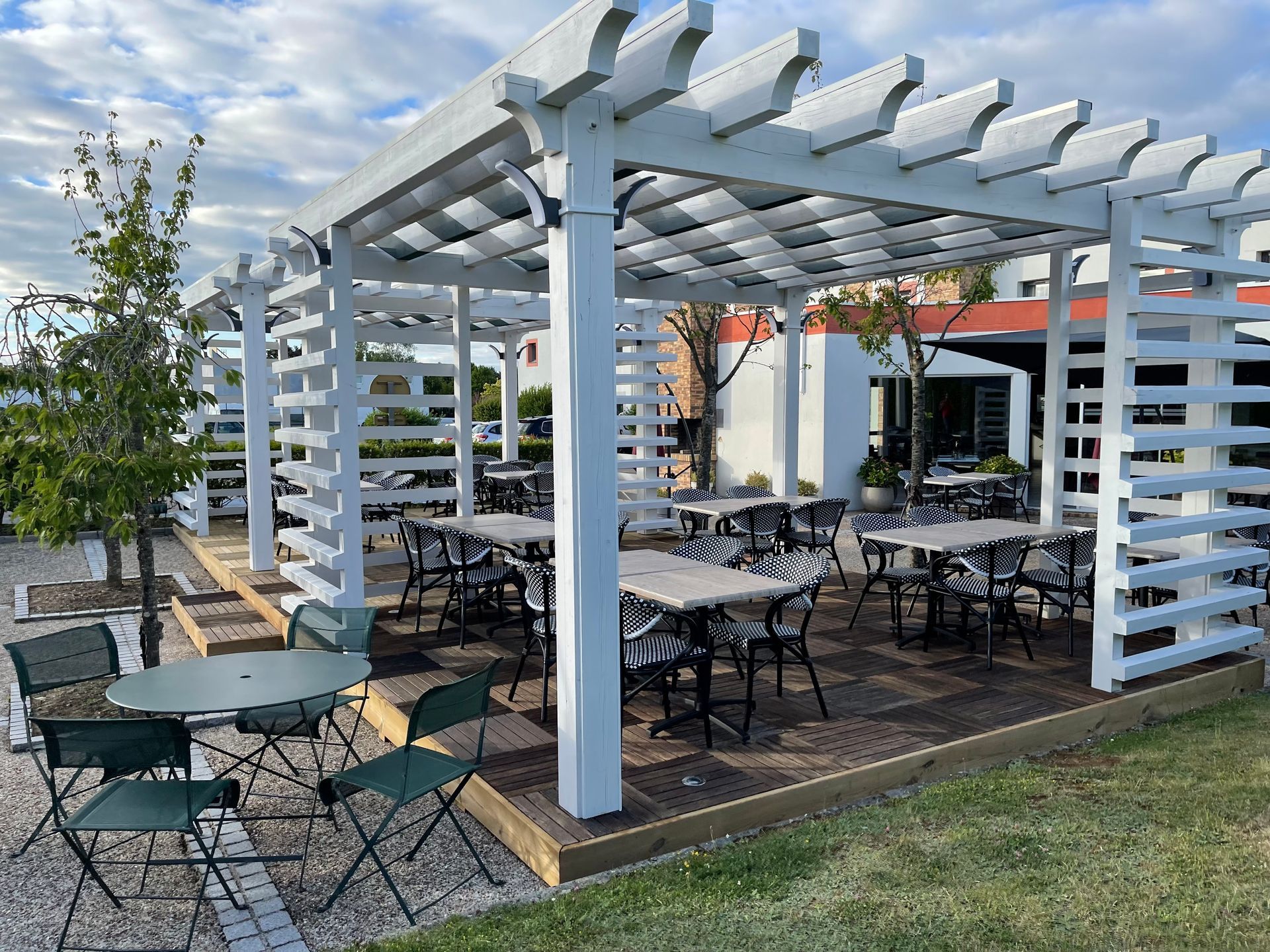 Terrasse restaurant La Bonne Etape