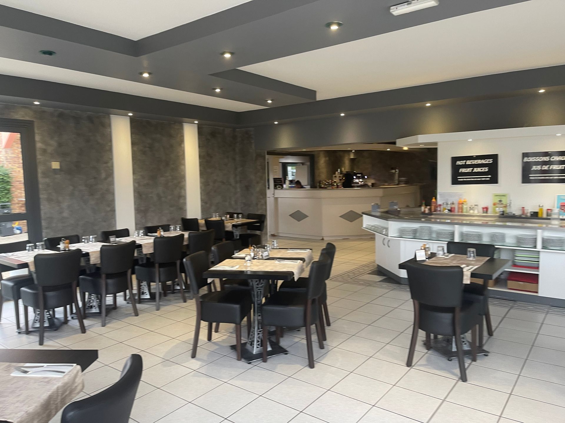 Salle de restaurant modulable