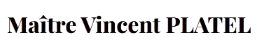 Logo de Ma&icirc;tre Vincent PLATEL