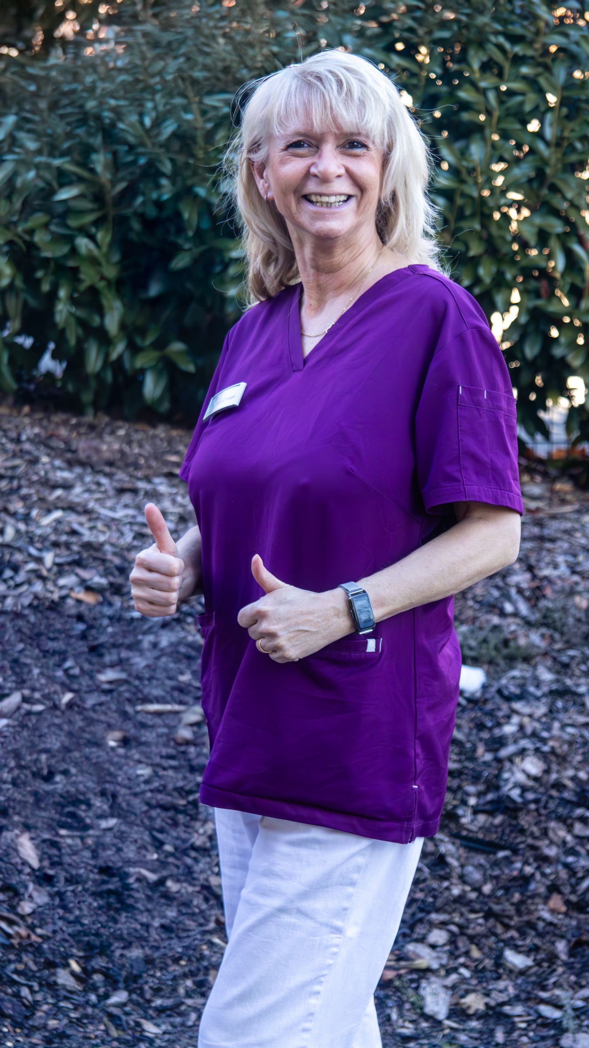 Tierarzthelferin Antje Buggel