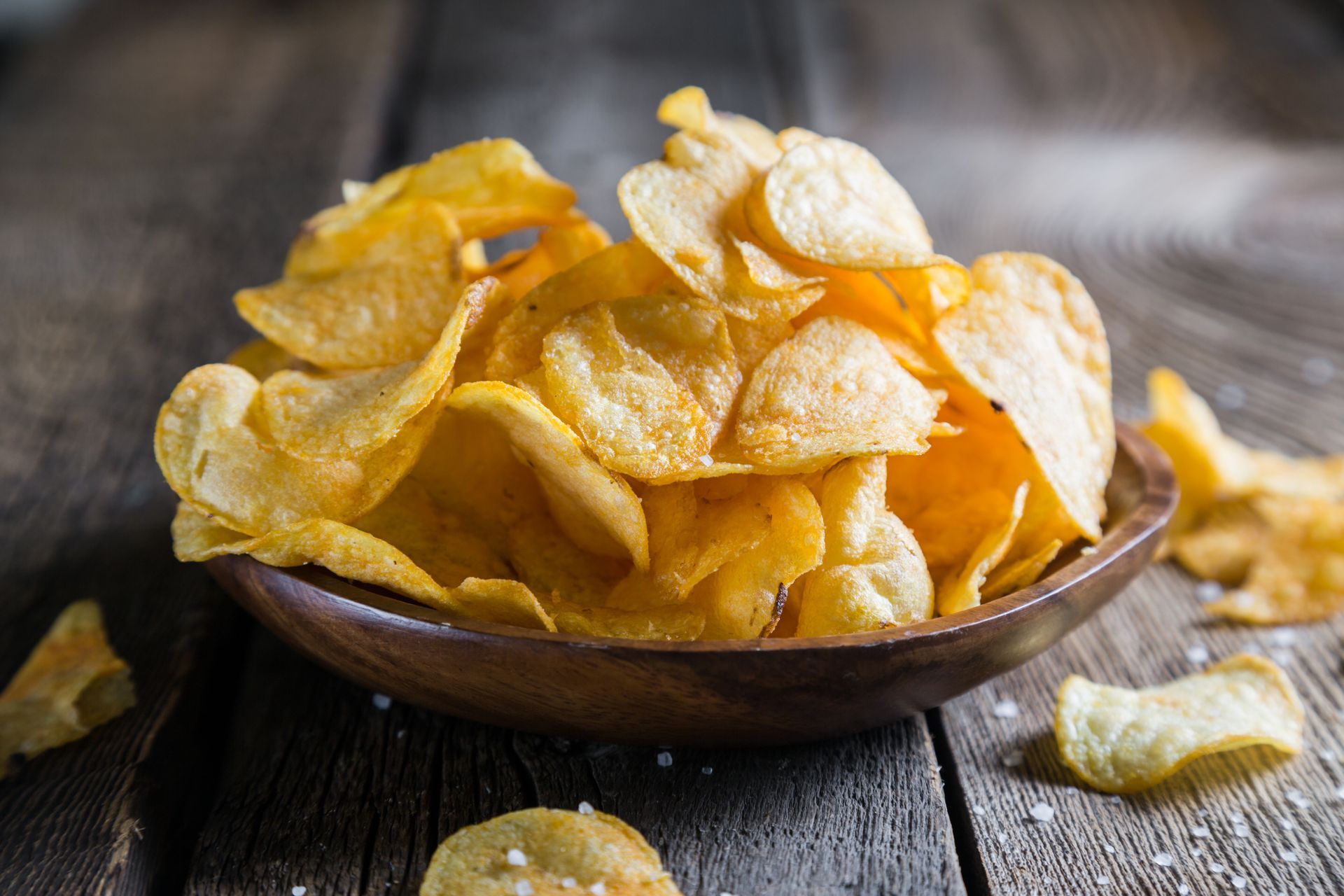 Un bol de chips