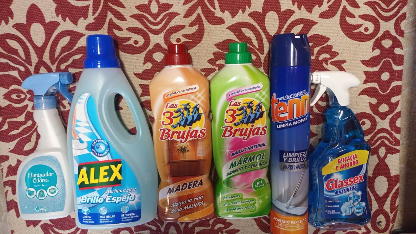 Productos de limpieza