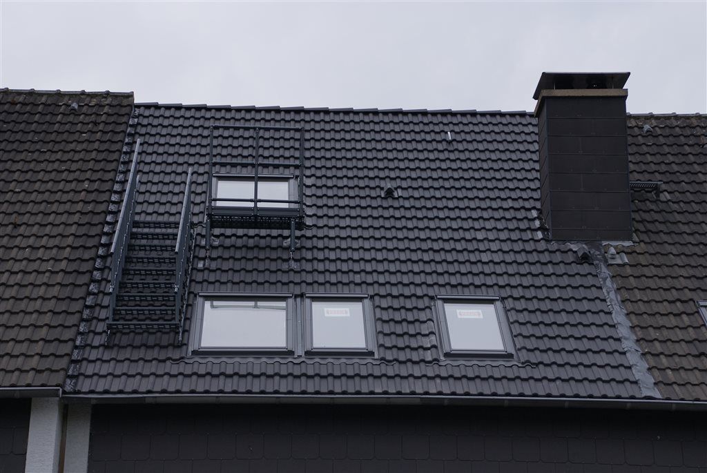 Steildach mit Vorbau