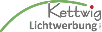 Ein Logo für eine Firma namens Kettwig Lichtwerbung