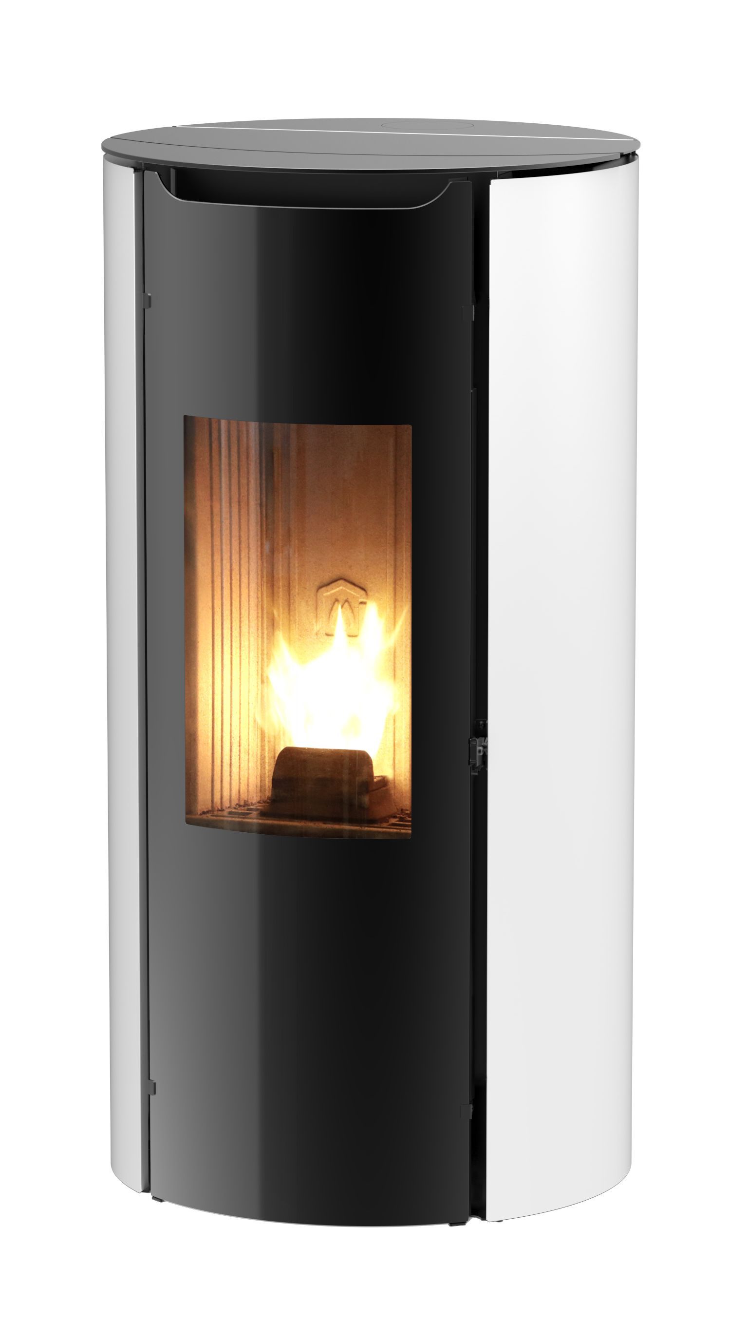 Poêle à granulés E-frame-white