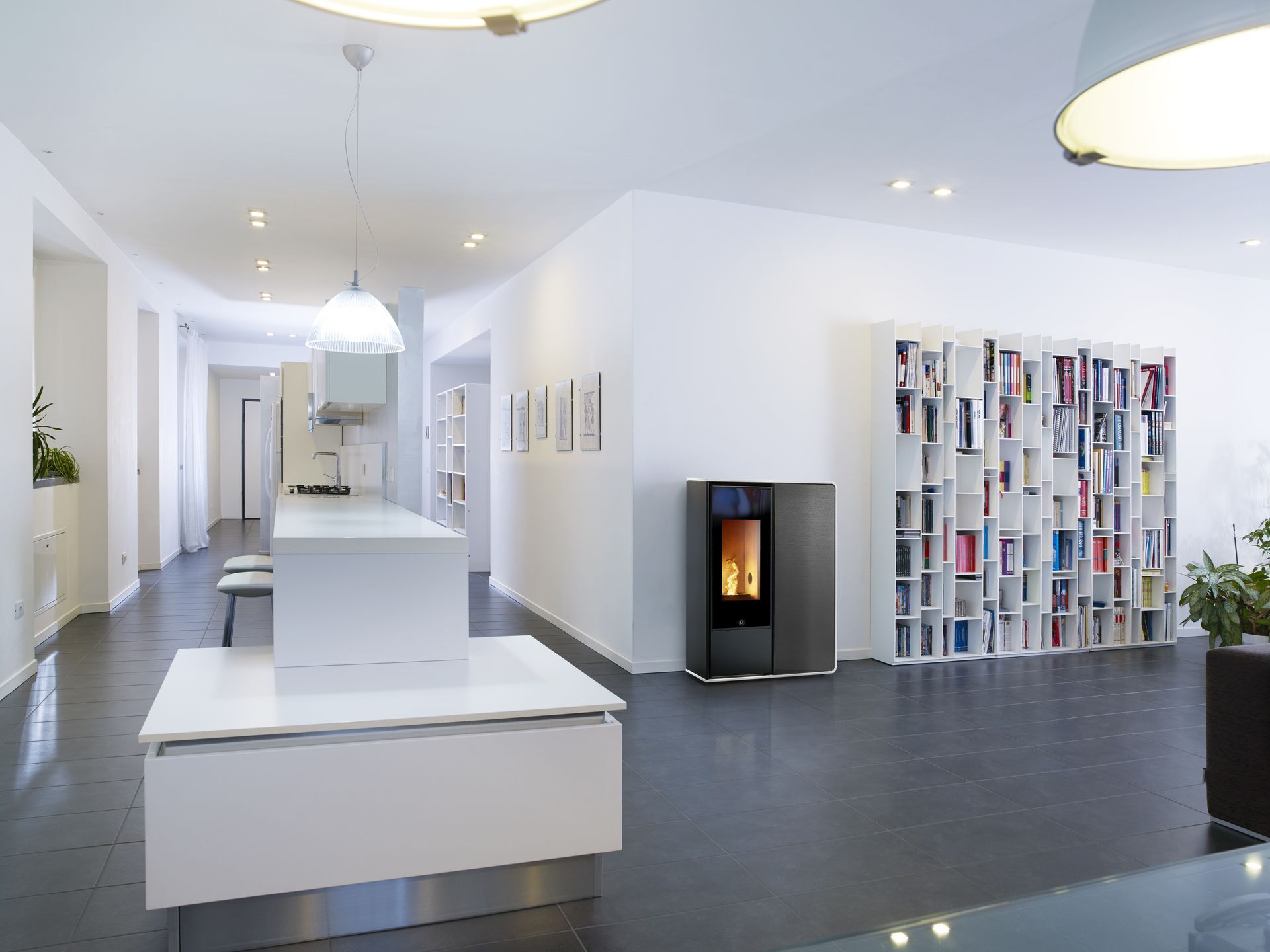 Poêle à granulés I-Dea-2-Frontale-1