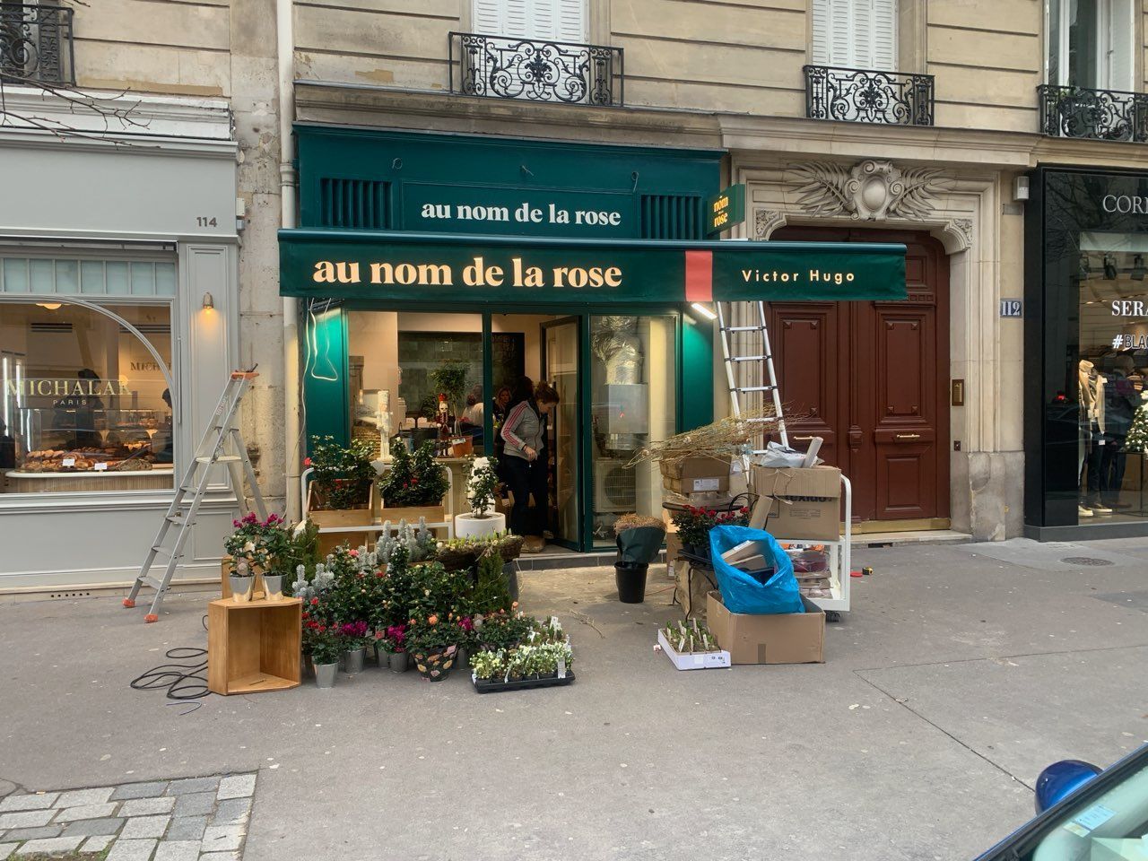 Un fleuriste.