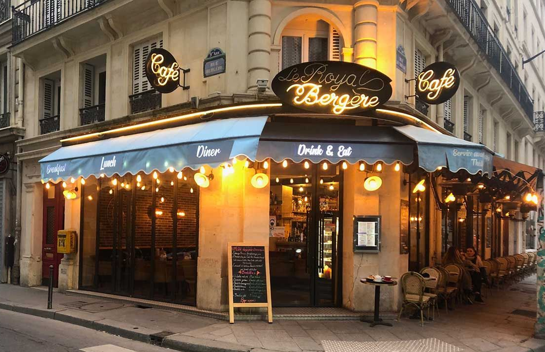 Le store du Royal Bergère.