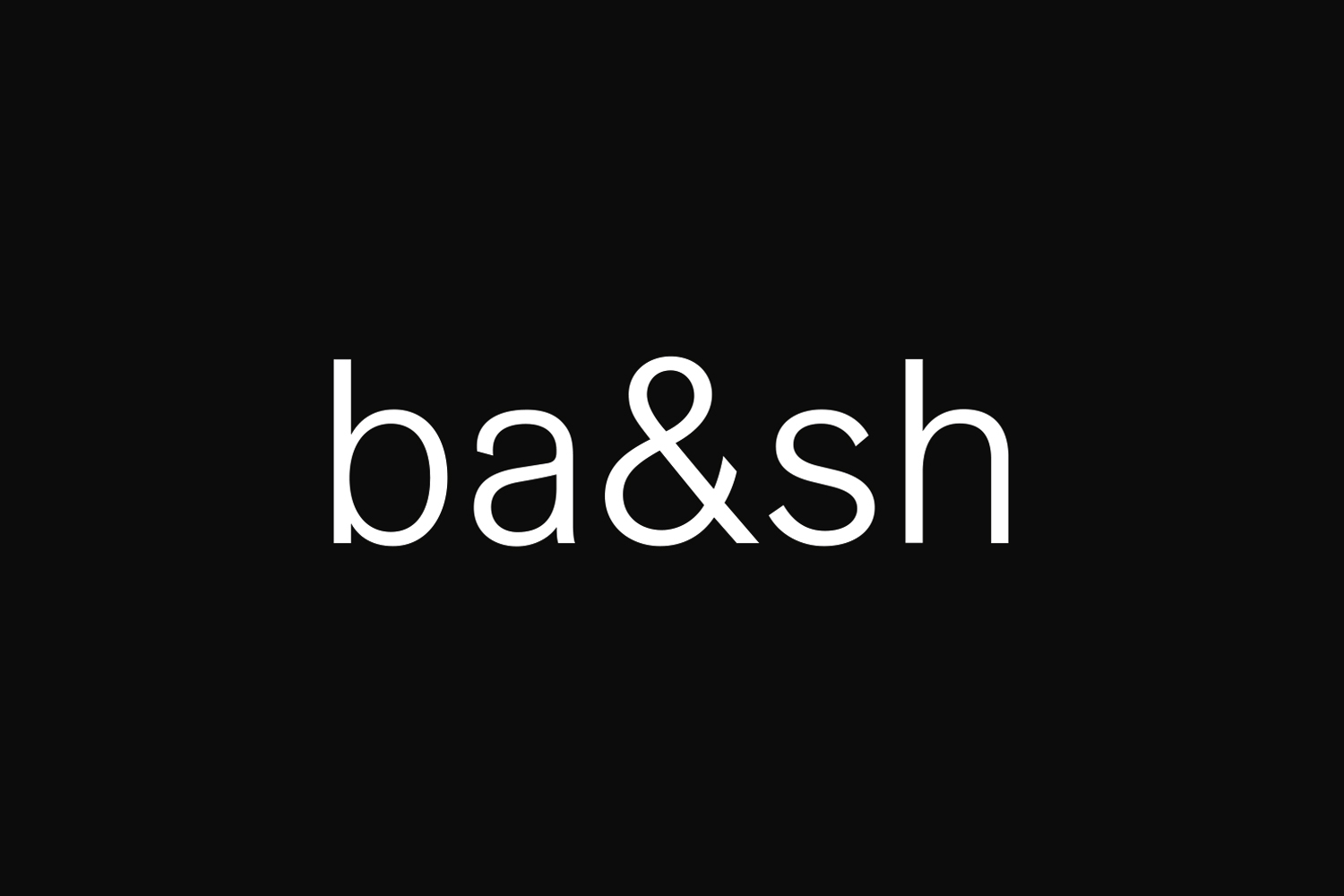 Logo de ba&sh.