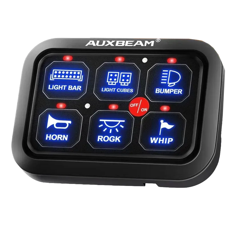 Auxbeam rofaborð 6 rofa