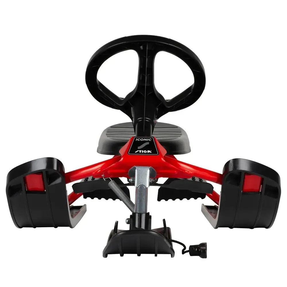 Stiga Iconic sleði - rauður/svartur