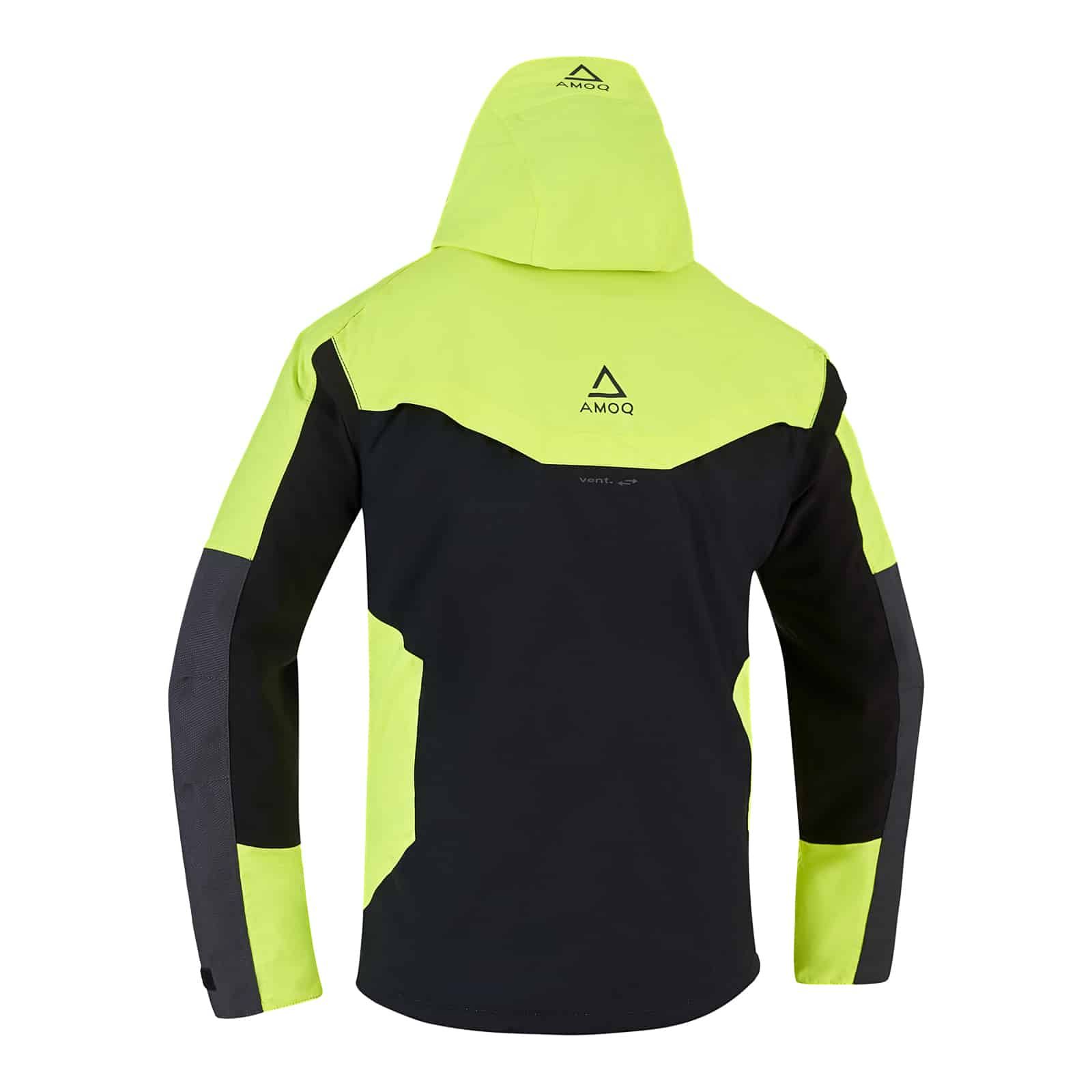 Amoq Aspect jakki svartur/gulur