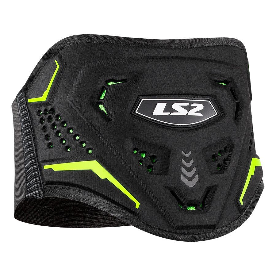 LS2 Koku nýrnabelti svart/gult