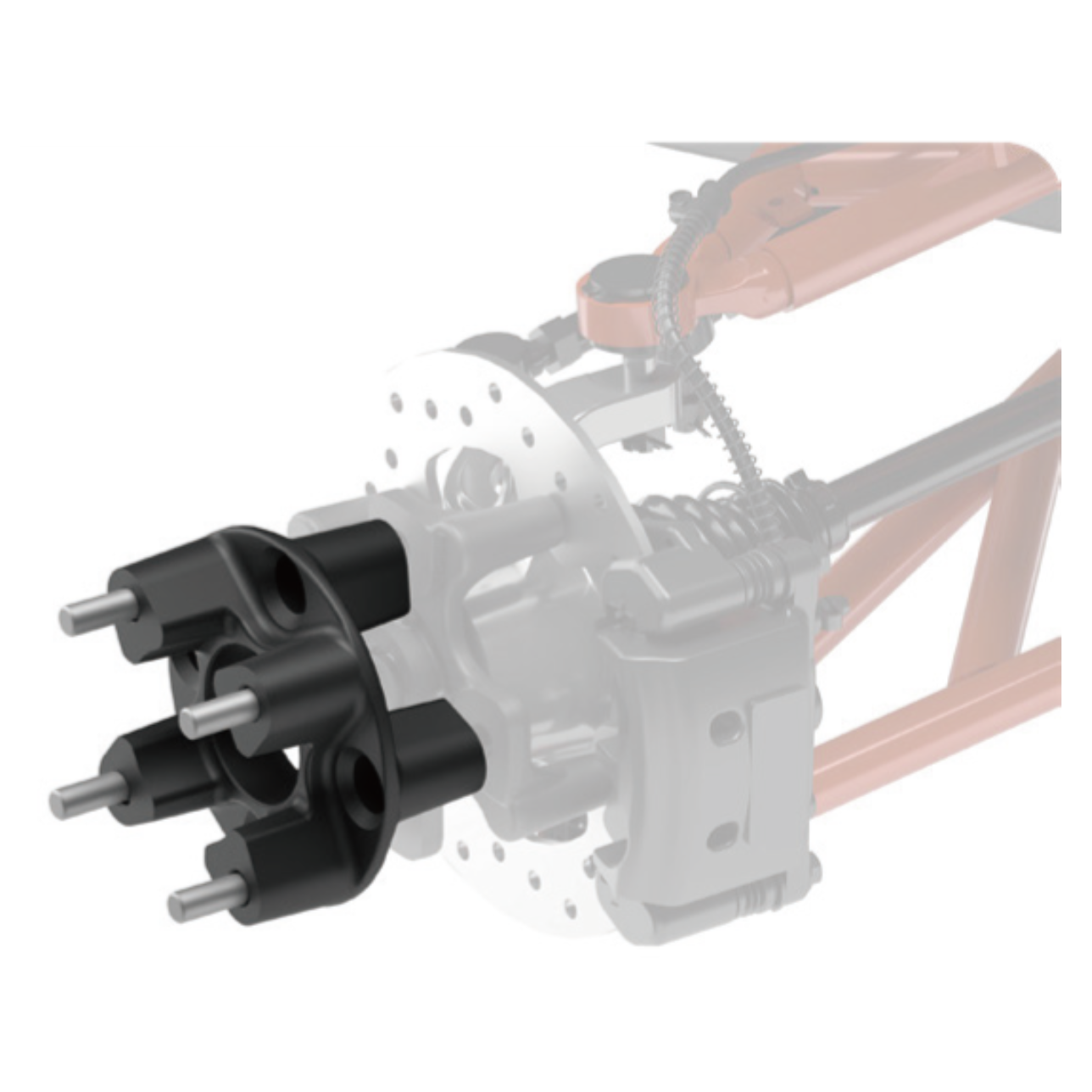 Spacerar 4x110 sett - 4 stk.