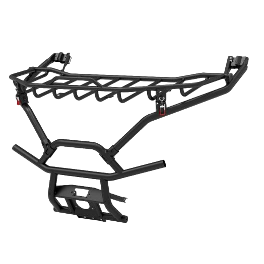 Grind að framan svört Fugleman