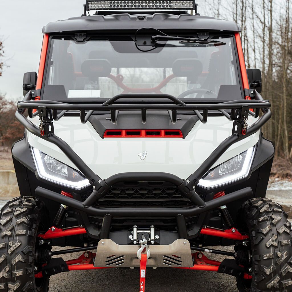 Grind að framan svört Fugleman