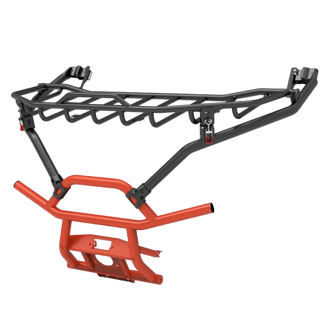 Grind að framan rauð Fugleman